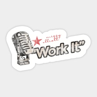 Work It - Greatest Karaoke Songs Sticker